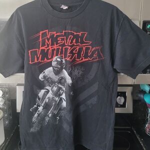 Metal Mulisha Black and Red Graphic Tee